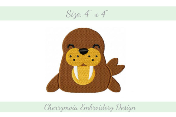 A Designer's Honest Look at the Baby Walrus Embroidery