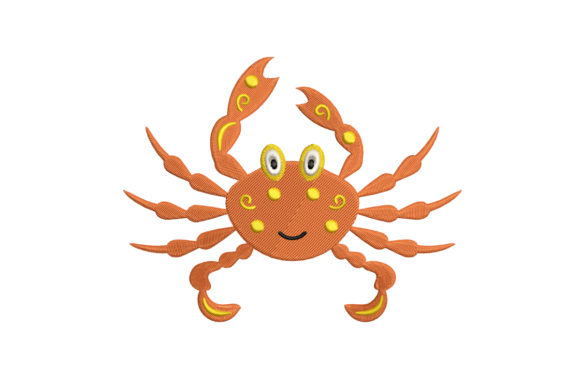 Cute Cartoon Crab Embroidery Design: A Practical Review