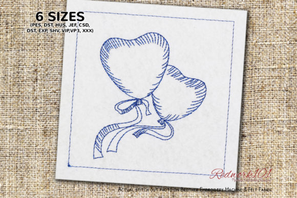 Love Balloons Lineart: A Designer's Take for Apparel