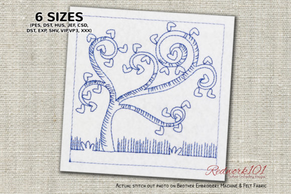 Love on Tree Machine Embroidery Design Review