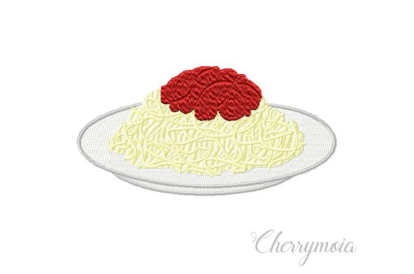 Spaghetti Embroidery Design Review for Small Business Merchandise